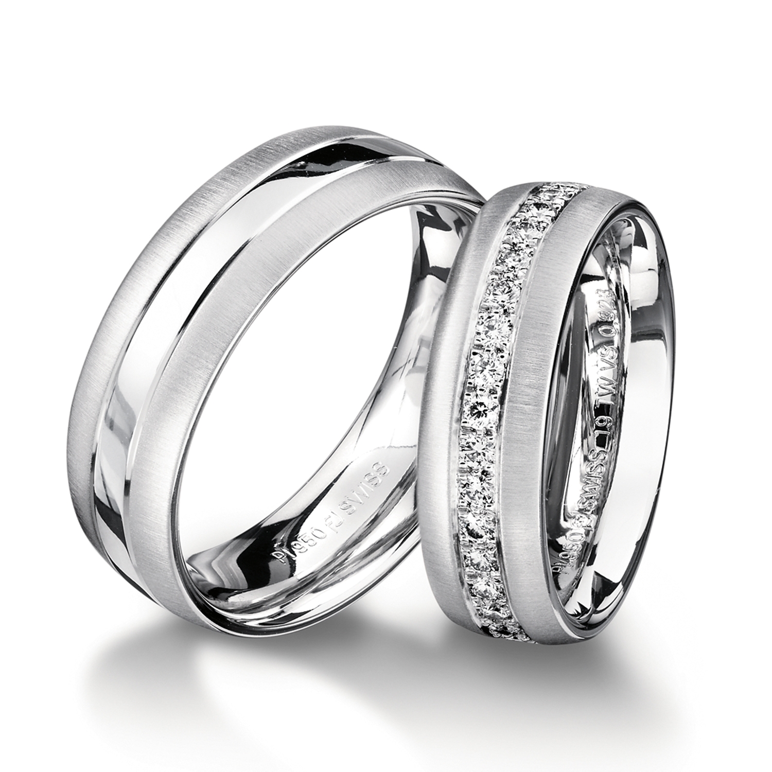 62-52280-0-0-platinum Rings in gold, platinum and palladium with diamonds Furrer Jacot