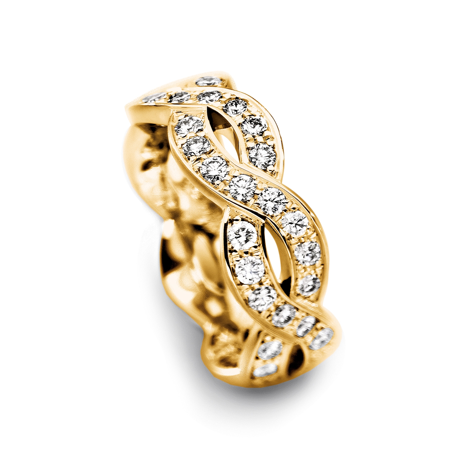 Diamond ring from the Furrer Jacot collection - swan