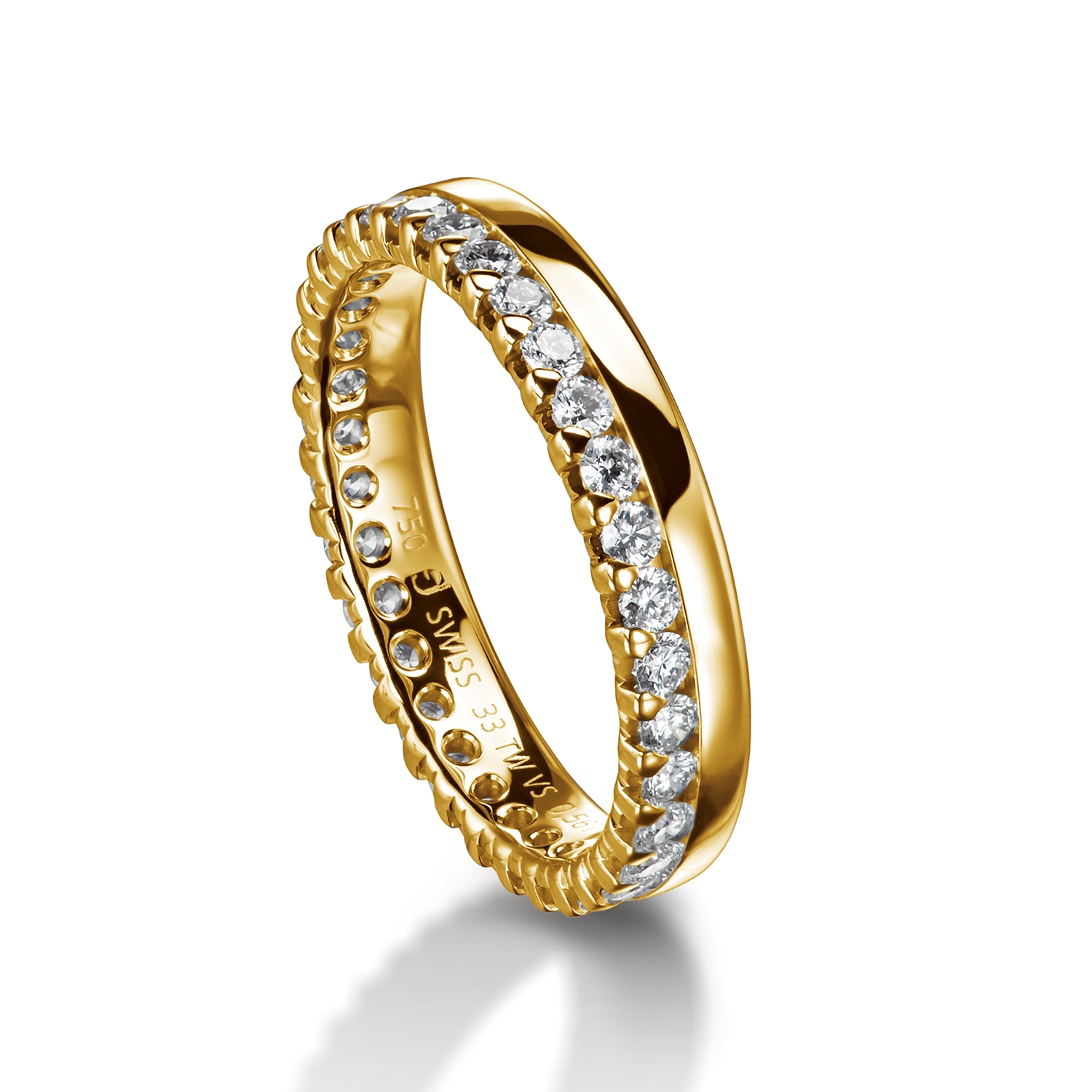 wedding bands, rings with diamonds in gold and platinum