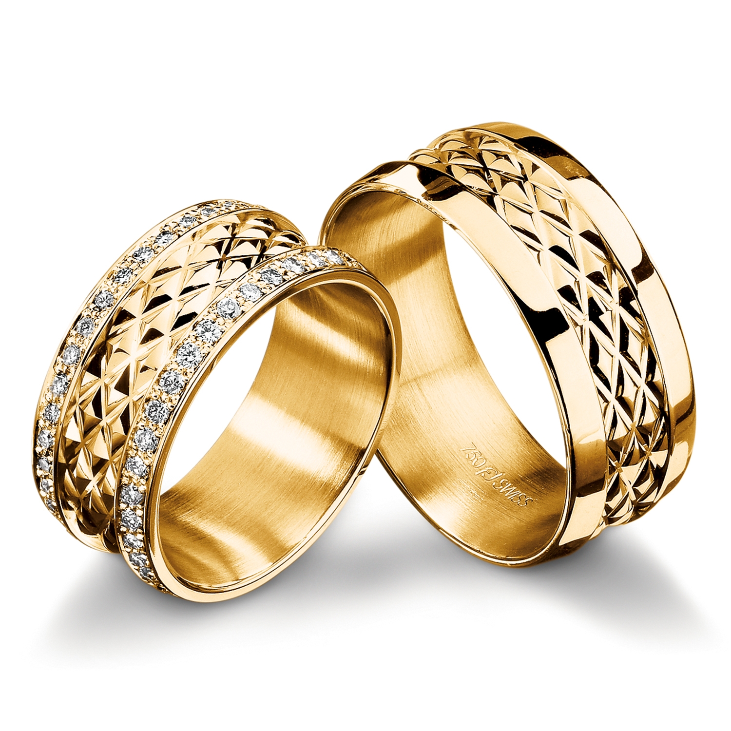 62-52890-0-0_GG Diamond rings in gold, platinum, palladium, carbon and black with diamonds Furrer Jacot