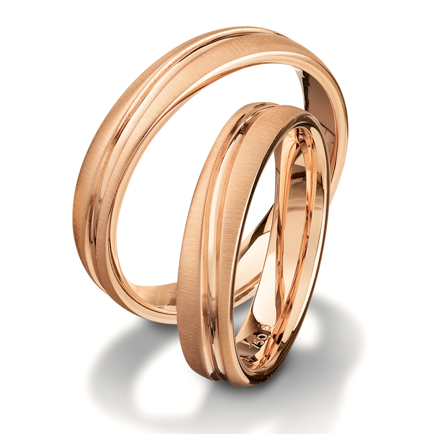 Rings in gold, platinum and palladium Furrer Jacot