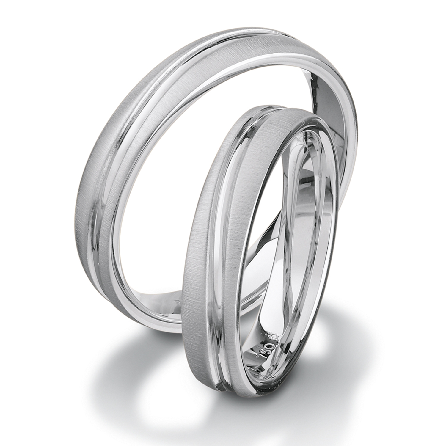 Rings in gold, platinum and palladium Furrer Jacot