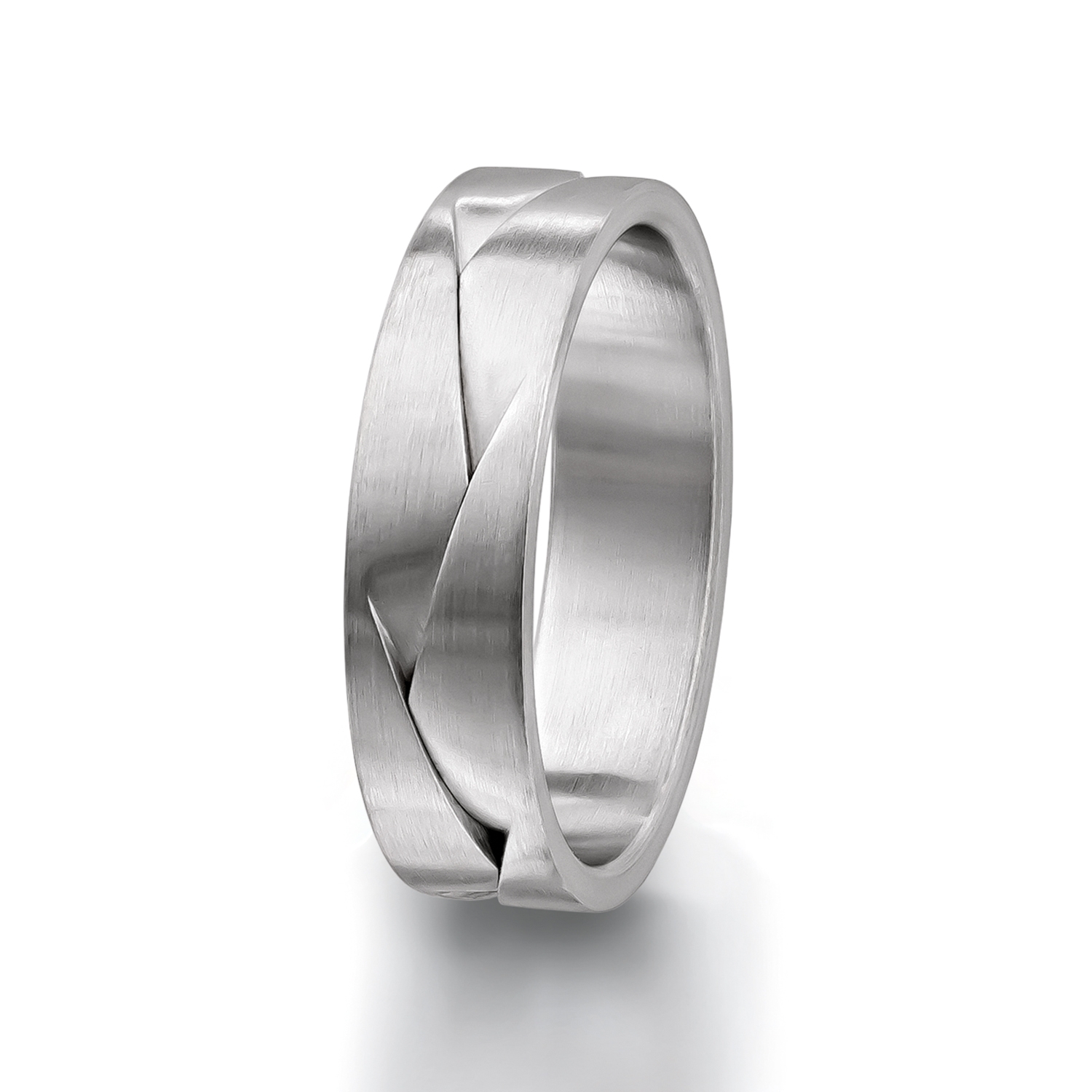 Man's world wedding rings in palladium