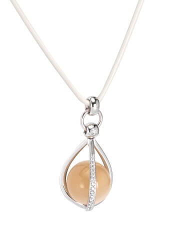 pendant with moonstone and diamonds Furrer Jacot