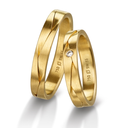 Wedding Wedding rings of one color - Furrer Jacot
