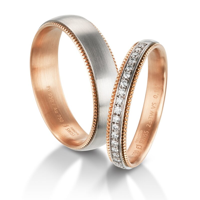 MATTERHORN RING PAIR 61/62-5321B