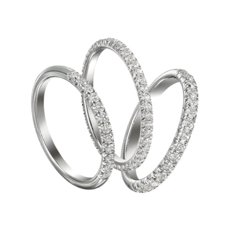 GLAMOUREUX RING PAIR 61-53290