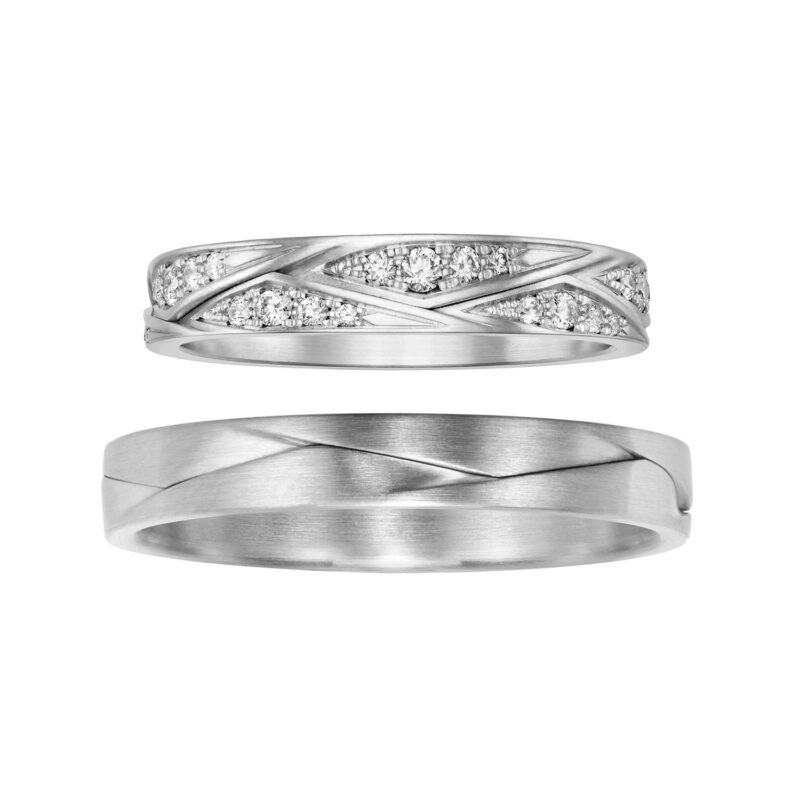 ORIGAMI RING PAIR 62-53240