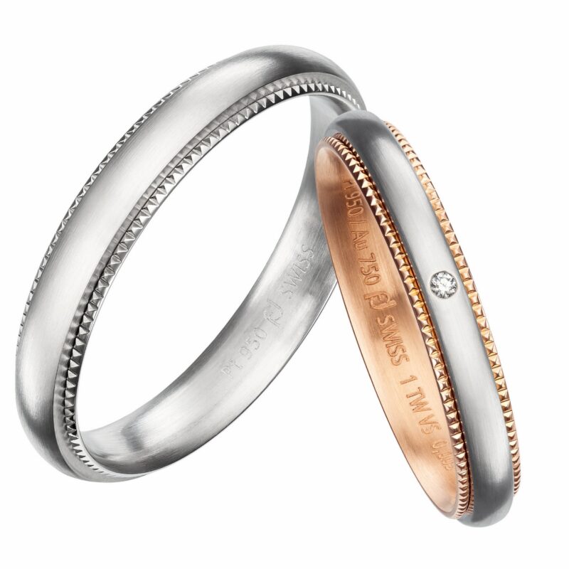MATTERHORN RING PAIR 71-8451B